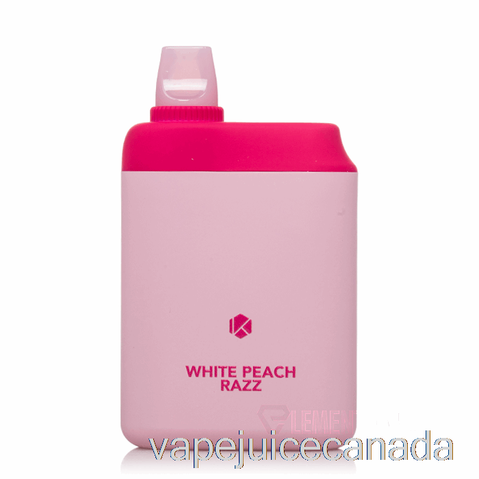 Vape Disposable Canada Kadobar x PK Brands PK5000 Disposable White Peach Razz